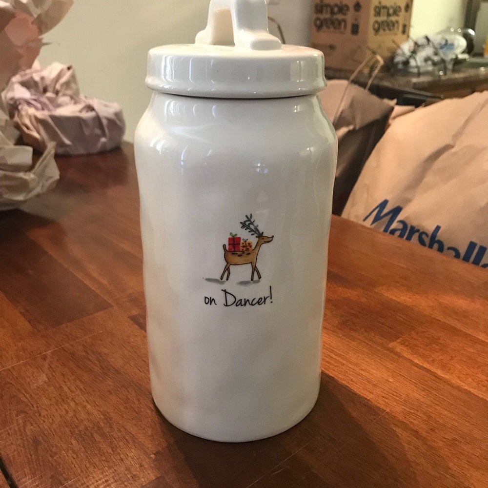 Rae Dunn Christmas Canister
